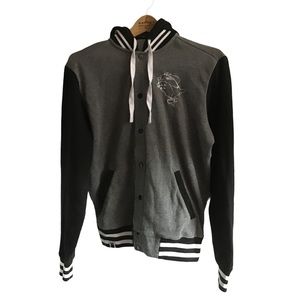 My Neighbor Totoro Studio Ghibli Graphic Button Up Sweater Men’s Small Anime